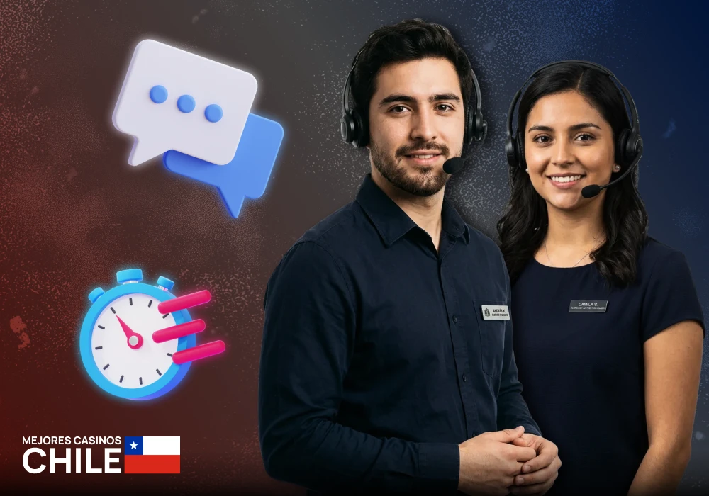 Atención al cliente y canales de contacto disponibles en casinos online Chile